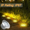 Led RGBW stainless steel circular buried light UD6W-RGBW