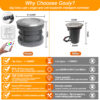 Led RGBW stainless steel circular buried light UD6W-RGBW