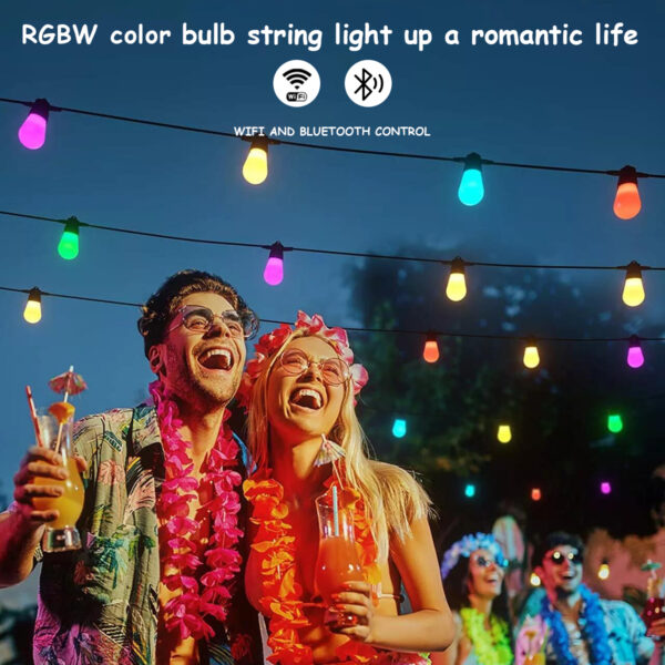 Bulb String Lights GLMD181-RGBW