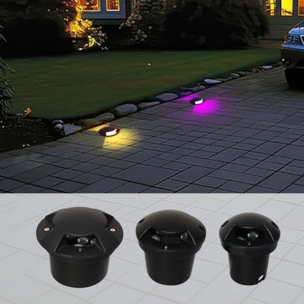 Well Lights Landscape Light Outdoor In Ground Lights  UD3W6W9W-RGBW