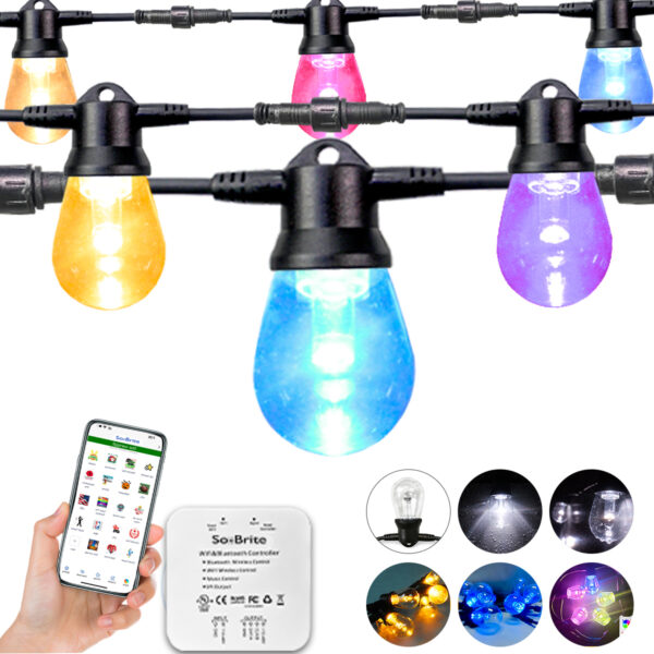 Bulb String Lights GLMD181-RGBW
