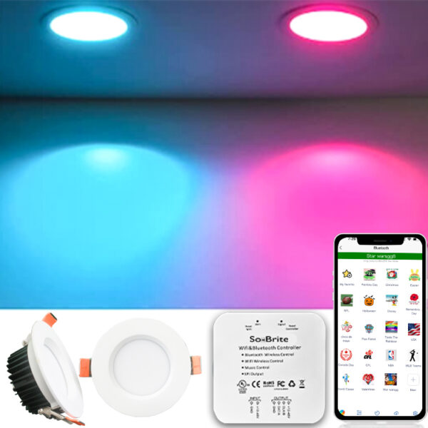 Soffit Downlighting SF15W-RGBW